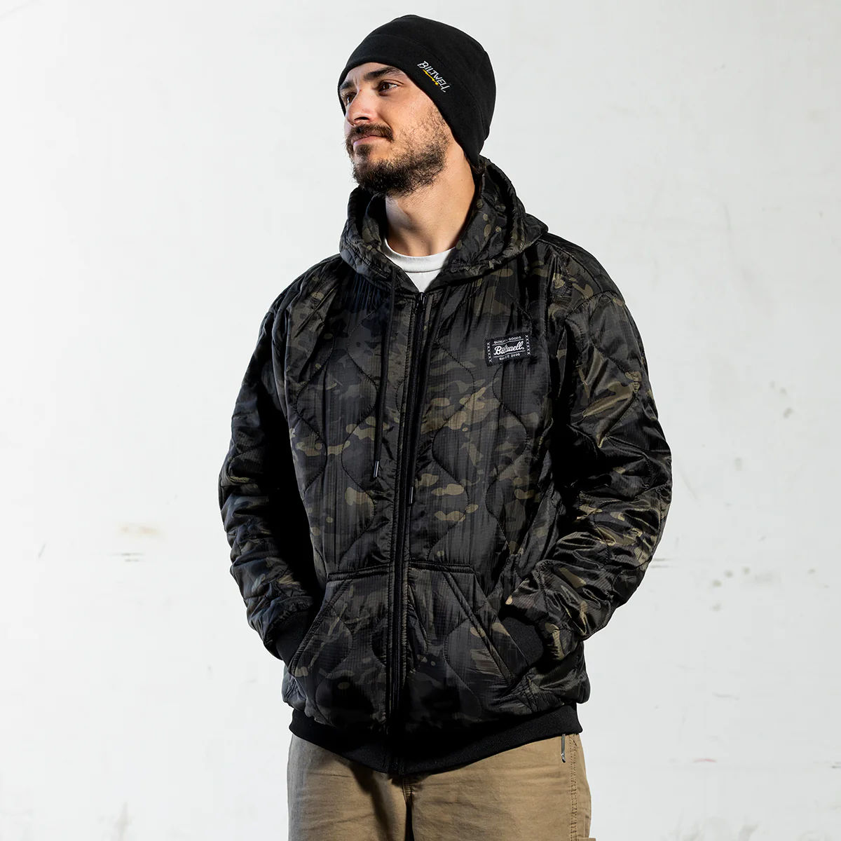 Woobie Zip Hoodie - Multicam Black